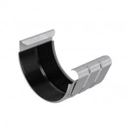 Муфта желоба BRYZA STAL 64-037 / 125 мм / оцинкованная сталь
