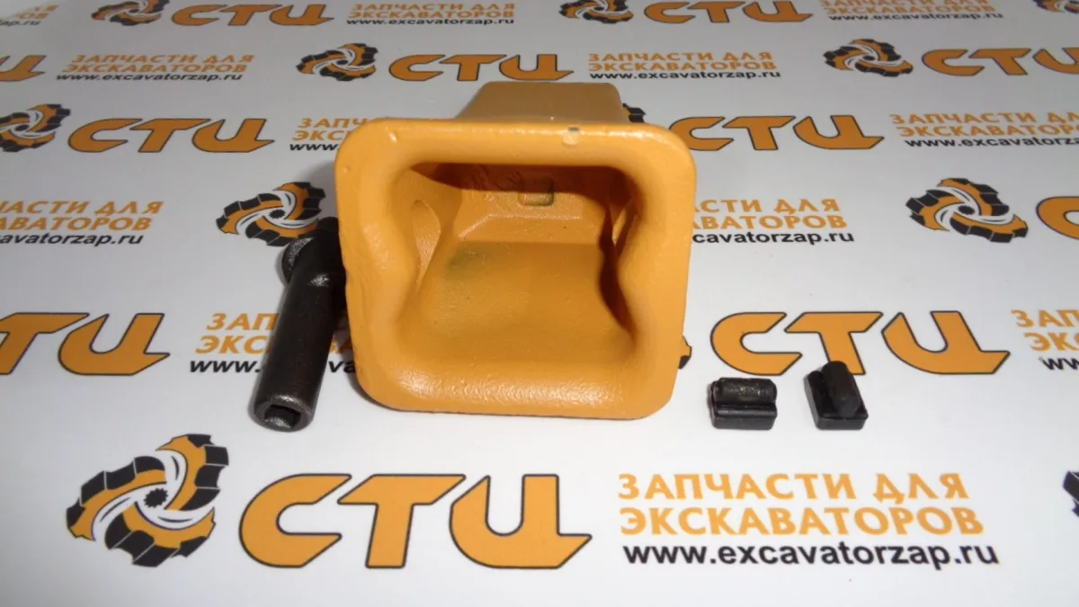 Коронка ковша TK225FD экскаватора погрузчика John Deere 315SK, 325J, 325K (в комплекте со стопорами)