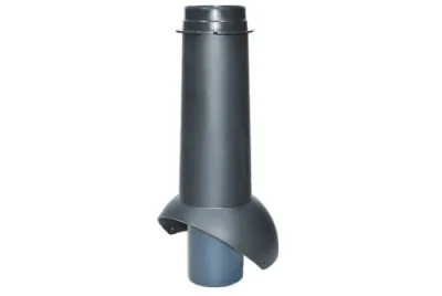Выход канализации Krovent Pipe-VT 110 IS черный