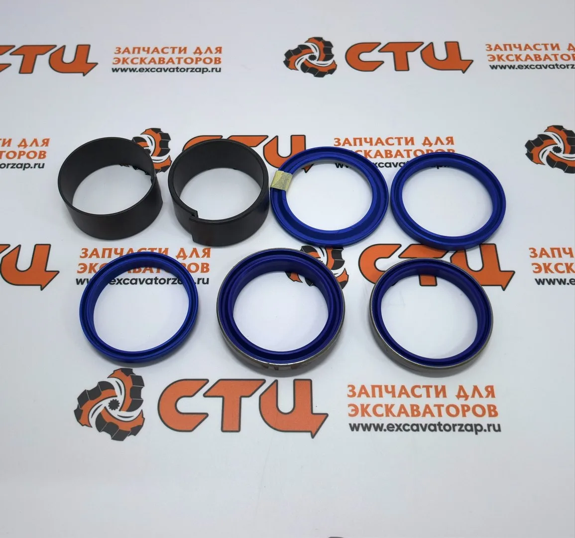 Ремкомплект AH210484 (World Gasket, Italy) штока гидроцлииндра поворота стрелы экскаватора погрузчика John Deere 325J, 325K