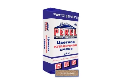 "Perel VL (лето), 25 кг"Цветные кладочные растворы, применяются для кладки кирпича с водопоглощением от 5 до 17 %. (ручная формовка) 0225 кремово-бежевая