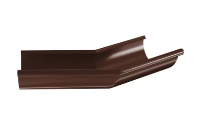 Водосточная система Aquasystem PU Угол желоба наружный 135гр., 90/125 RAL8017