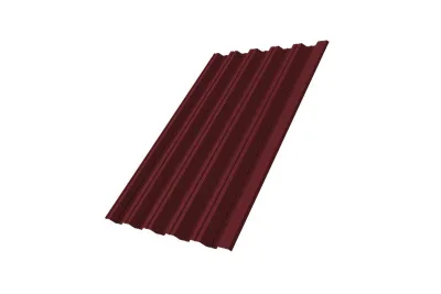 Профнастил НС35R 0,45 Drap RAL 3005 красное вино