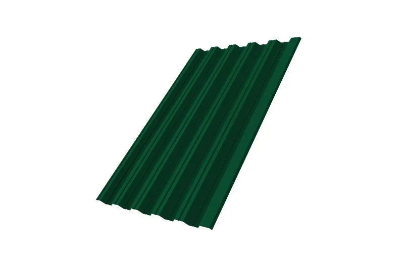 Профнастил НС35R 0,45 Drap RAL 6005 зеленый мох