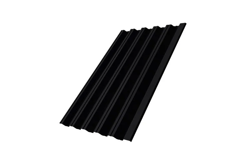 Профнастил НС35R 0,45 Drap RAL 9005 черный