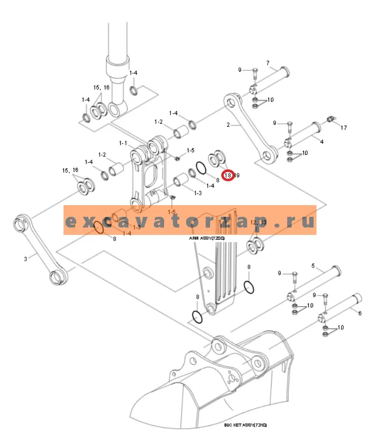 Шайба регулировочная S391-080140, S391-080135A