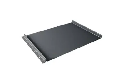 Кликфальц Grand Line 0,5 GreenCoat Pural BT, матовый с пленкой на замках RR2H3 (RAL 7016 антрацитово-серый)
