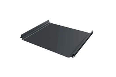 Кликфальц Grand Line 0,5 Drap с пленкой на замках RAL 7024 мокрый асфальт