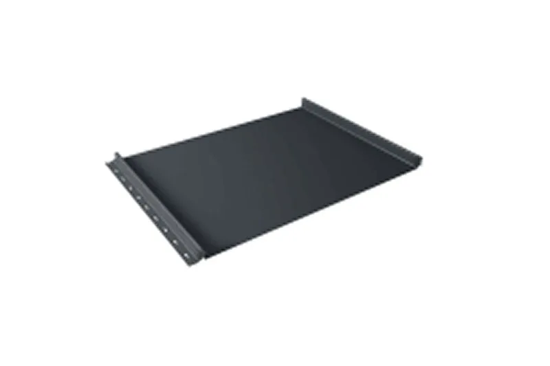 Кликфальц Grand Line 0,45 Drap ST с пленкой на замках RAL 8004 терракота