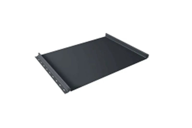 Кликфальц Grand Line 0,45 Drap TwinColor с пленкой на замках RAL 7024 мокрый асфальт