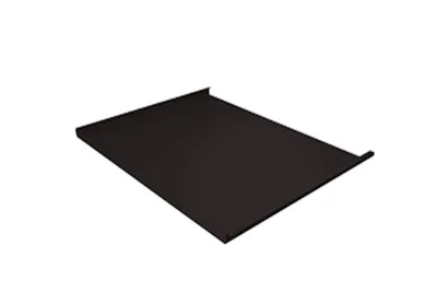 Кликфальц Grand Line 0,45 Drap-double TX с пленкой на замках RAL 9005 черный