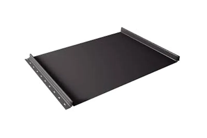Кликфальц Grand Line 0,5 Velur X с пленкой на замках RAL 7024 мокрый асфальт