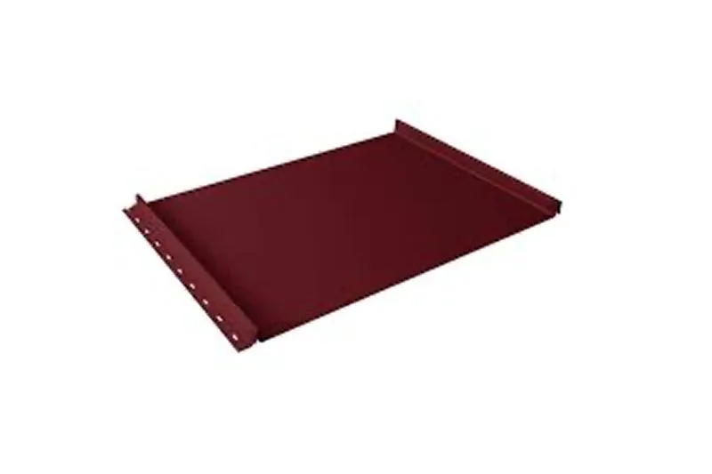 Кликфальц Line Grand Line 0,45 Drap с пленкой на замках RAL 3005 красное вино