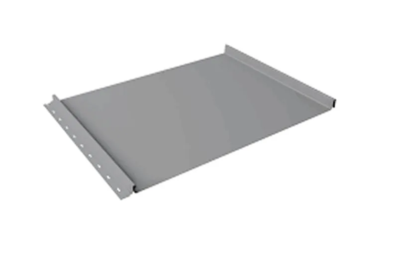 Кликфальц Line Grand Line 0,45 Drap с пленкой на замках RAL 7004 сигнальный серый