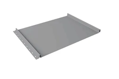 Кликфальц Line Grand Line 0,45 Drap с пленкой на замках RAL 7004 сигнальный серый