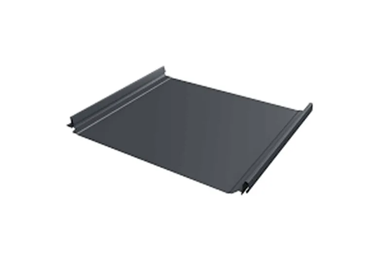 Кликфальц Line Grand Line 0,45 Drap ST с пленкой на замках RAL 6005 зеленый мох
