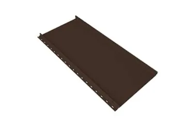 Кликфальц Мини Grand Line 0,5 PurLite матовый с пленкой на замках RAL 8004 терракота