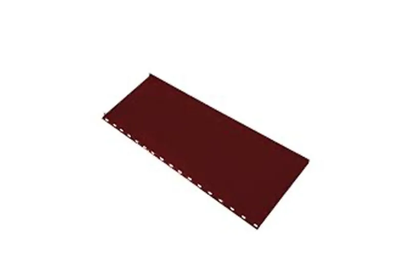 Кликфальц Мини Grand Line 0,45 PE с пленкой на замках RAL 3011 коричнево-красный