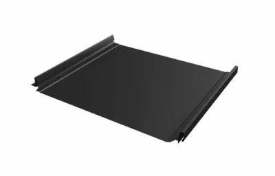 Кликфальц Про Grand Line 0,5 Drap с пленкой на замках RAL 9005 черный