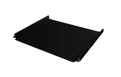 Кликфальц Про Grand Line 0,45 Drap ST с пленкой на замках RAL 9005 черный