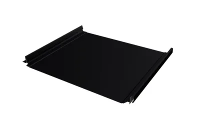 Кликфальц Про Grand Line 0,45 Drap TR с пленкой на замках RAL 9005 черный