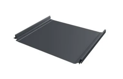 Кликфальц Про Grand Line 0,45 Drap TwinColor с пленкой на замках RAL 7024 мокрый асфальт