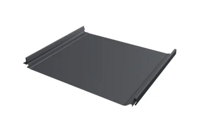 Кликфальц Про Grand Line 0,45 Drap TX с пленкой на замках RAL 7024 мокрый асфальт