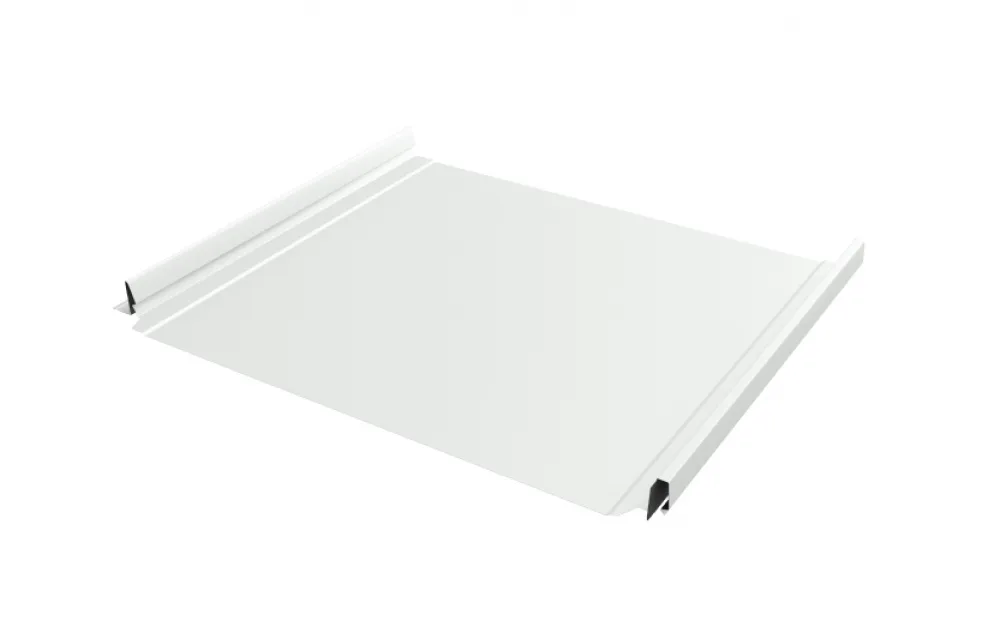 Кликфальц Про Grand Line 0,45 Drap TX с пленках на замках RAL 9003 сигнальный белый