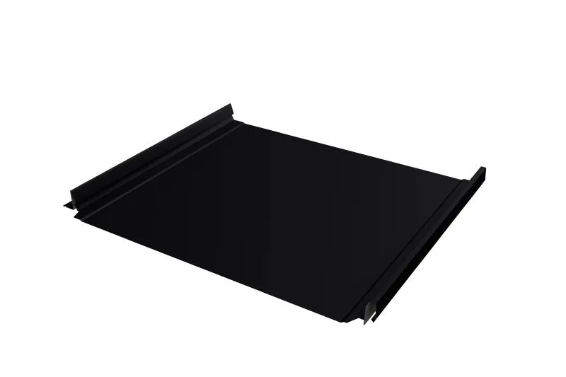 Кликфальц Про Line Grand Line 0,45 Drap TX с пленкой на замках RAL 9005 черный