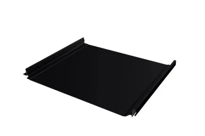 Кликфальц Про Line Grand Line 0,45 Drap TX с пленкой на замках RAL 9005 черный