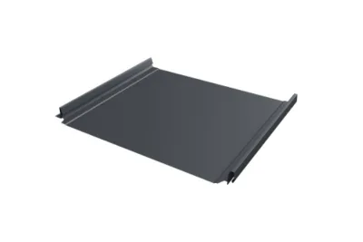 Кликфальц Про Line Grand Line 0,5 Velur X с пленкой на замках RAL 7024 мокрый асфальт
