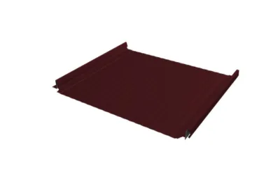 Кликфальц Про Гофр Grand Line 0,45 Drap ST с пленкой на замках RAL 3005 красное вино