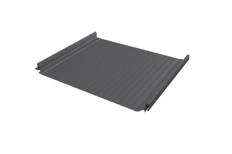Кликфальц Про Гофр Grand Line 0,45 Drap TX с пленкой на замках RAL 7004 сигнальный серый