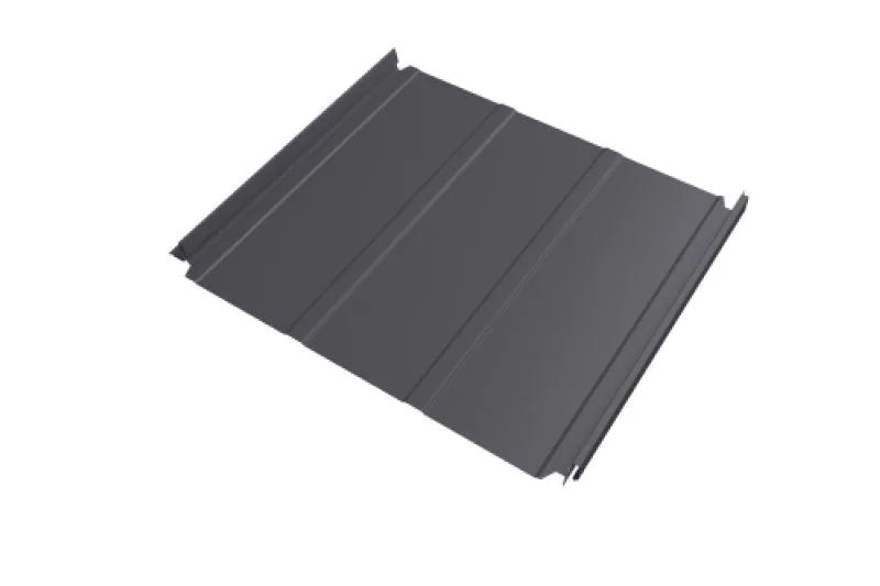 Кликфальц Double Pro Line Grand Line 0,45 Drap TX с пленкой на замках RAL 7004 сигнальный серый