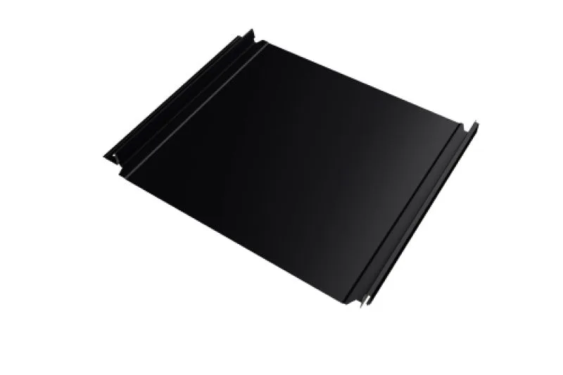 Кликфальц Double Pro Line Grand Line 0,5 PurPro с пленкой на замках RAL 9005 черный