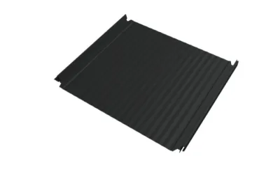 Кликфальц Double Pro Гофр  Grand Line 0,5 Velur X с пленкой на замках RAL 7016 антрацитово-серый