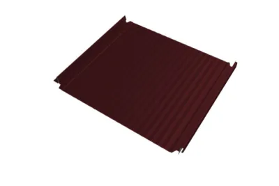 Кликфальц Double Pro Гофр  Line Grand Line 0,45 Drap с пленкой на замках RAL 6005 зеленый мох