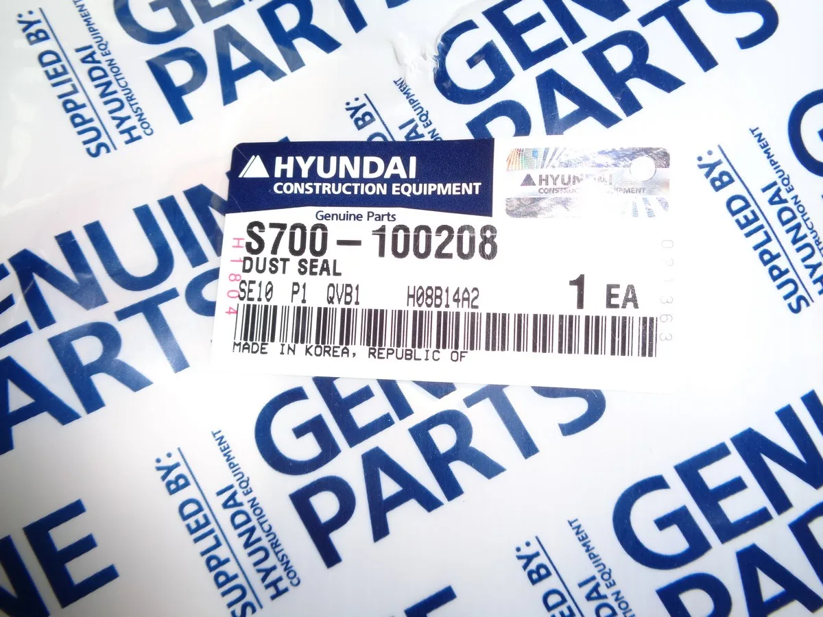 Уплотнение S700-100208, Y020-100111 экскаватора Hyundai