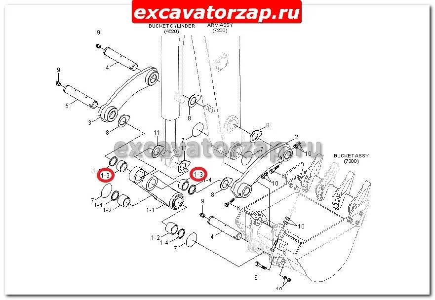 Втулка 62MH-15600