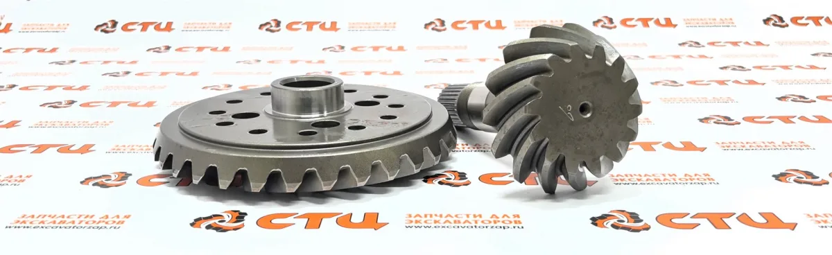Главная пара ZTAM-00014 редуктора заднего моста  Hyunday R140W-7