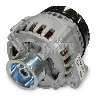 Генератор а/м КАМАЗ Евро-3 аналог BOSCH 0124555052 (28В/90А, 6 ручейковый) Прамо