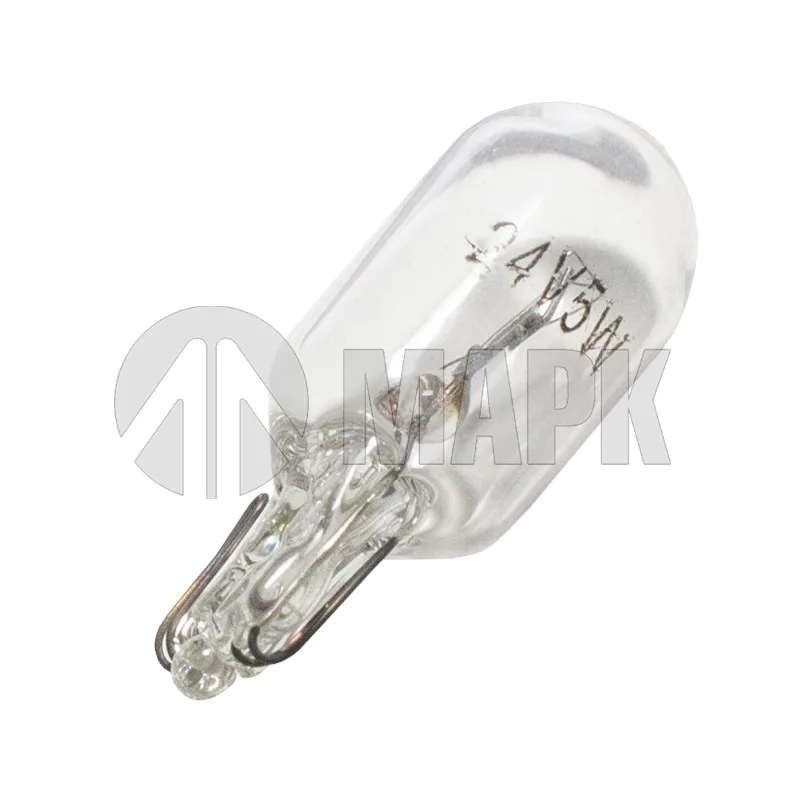 Лампа А24-5 W2.1х9.5d Б/Ц Т10 DCR