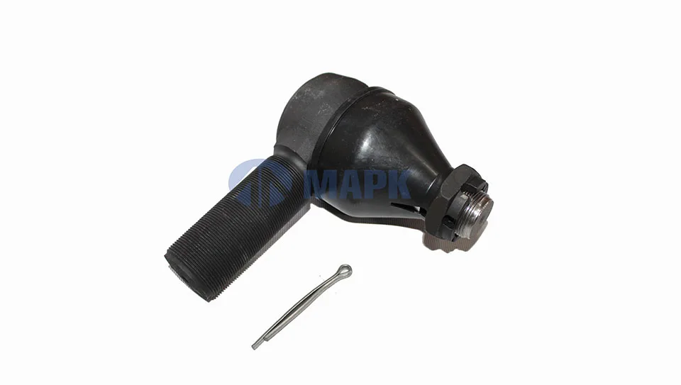 Наконечник рулевой левый а/м КАМАЗ 6580 (LHT M38x1.5/M30x1.5 L=135mm) (Stellox)