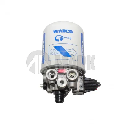 Осушитель воздуха а/м КАМАЗ, МАЗ, ПАЗ (АВРОРА), ЛИАЗ (24В, 3 выхода) WABCO