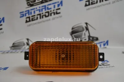 Указатель поворота передний ЕВРО желтый (банан) 26