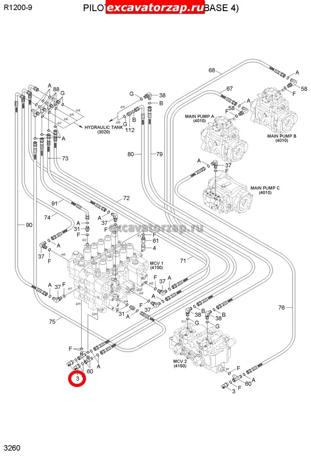Датчик 31Q4-40820 давления  0....100bar экскаватора HYUNDAI R1200-9, R125LCR-9A, R140LC9, R140LC9A, R140LC9S, R140W9, R140W9A, R140W9S, R145CR9, R145CR9A, R160LC9, R160LC9A, R160LC9S, R170W9, R170W9S, R180LC9, R180LC9A, R180LC9S, R180W9A, R180W9S, R210LC9