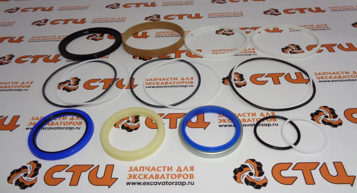 Ремкомплект XKCD-02815 гидроцилиндра рукояти экскаватора погрузчика Hyundai H940S