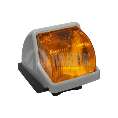 Фонарь габаритный желтый (автопоезда) A0028204856 а/м КАМАЗ 5490/ MB Actros/Iveco (HELLA)