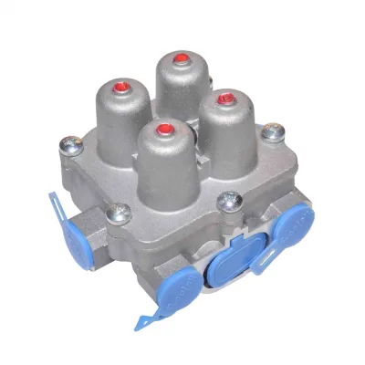 Клапан защитный 4-х контурный Волгабус/ SHAANXI F3000/ MAN F2000/TGA/TGS/TGX (Cojali)