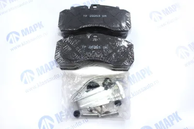 Колодки дисковые 29253 с уст.комлп. а/м КАМАЗ 5490,SAF, MB, BPW (TrailerParts)